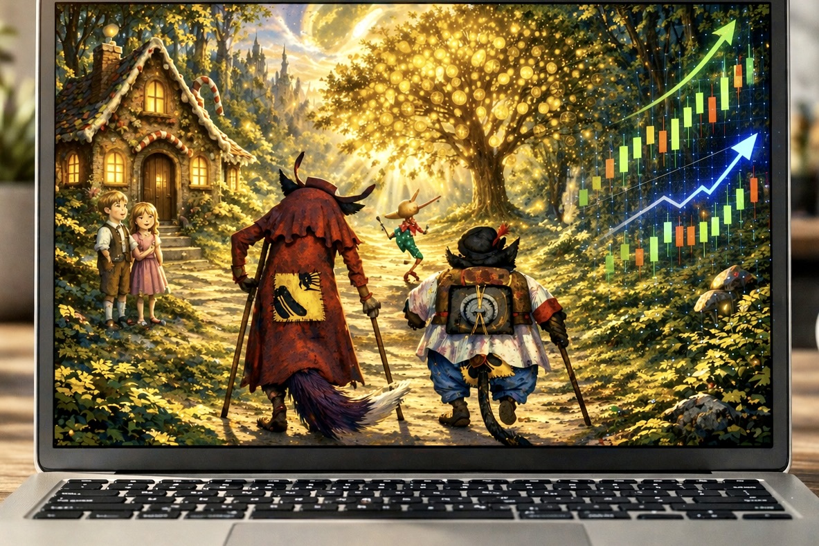 Il Campo dei Miracoli e la Casa di Marzapane esistono ancora. Ma ora sono digitali. 