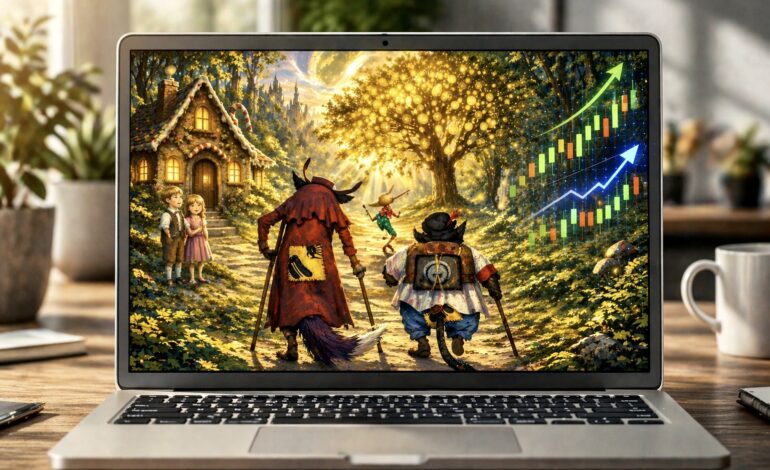 Il Campo dei Miracoli e la Casa di Marzapane esistono ancora. Ma ora sono digitali. 