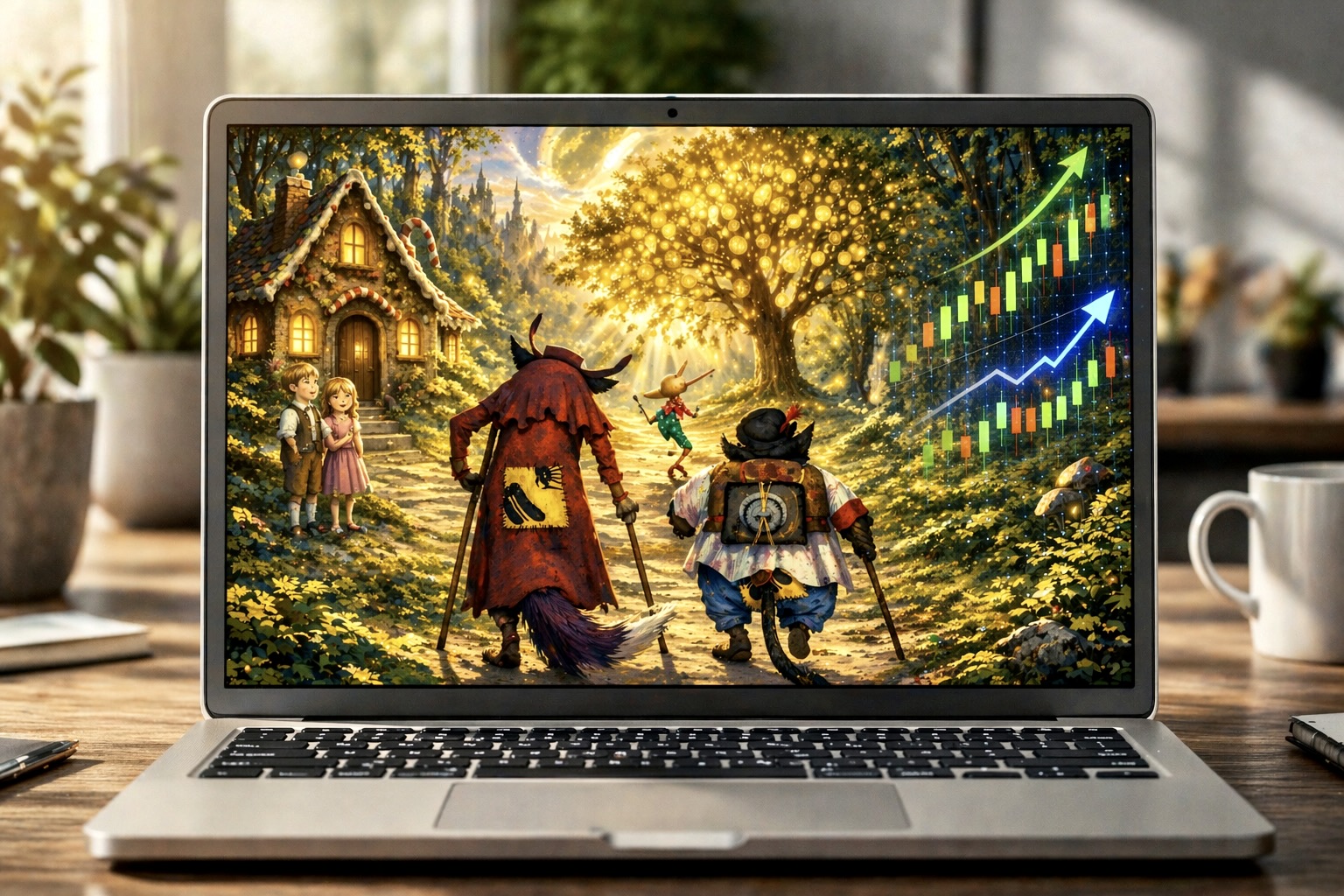 Il Campo dei Miracoli e la Casa di Marzapane esistono ancora. Ma ora sono digitali. 